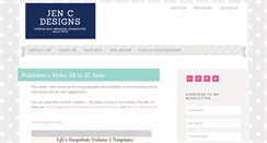 Desktop Screenshot of jen-c-designs.com